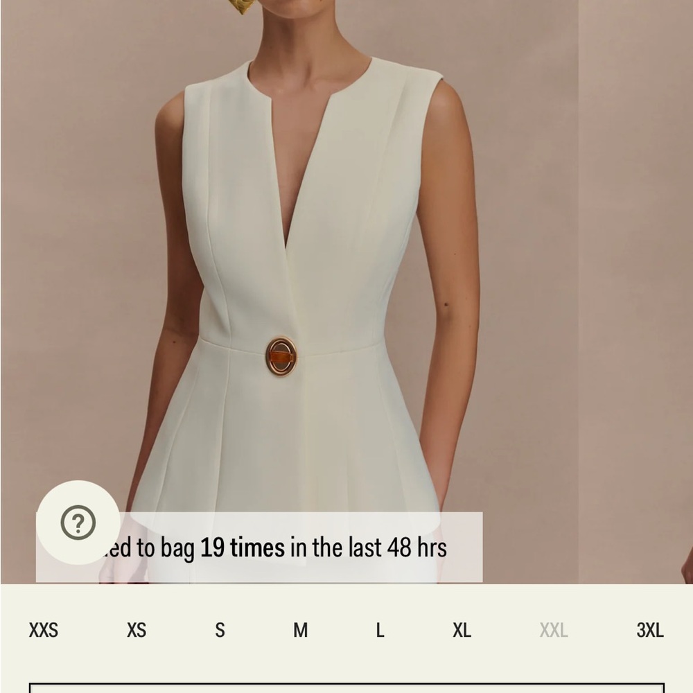 Meshki White Sleeveless Blouse
